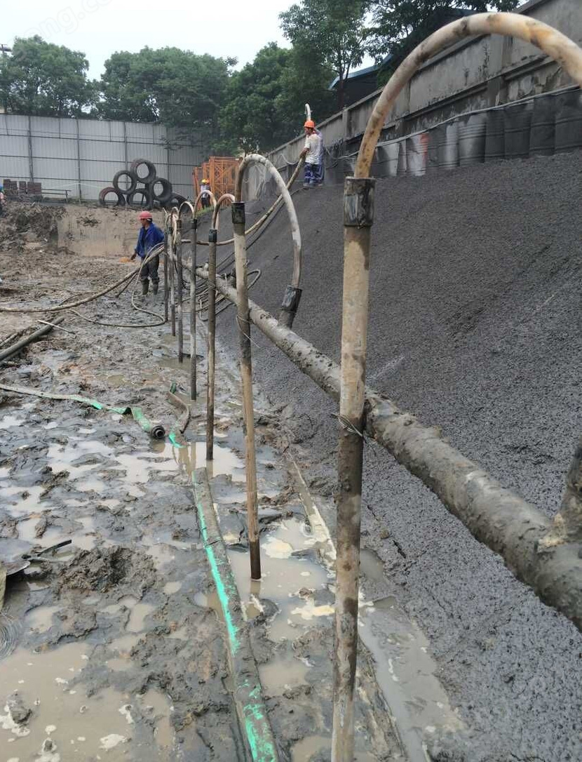 南通港闸区喷射井点降水
